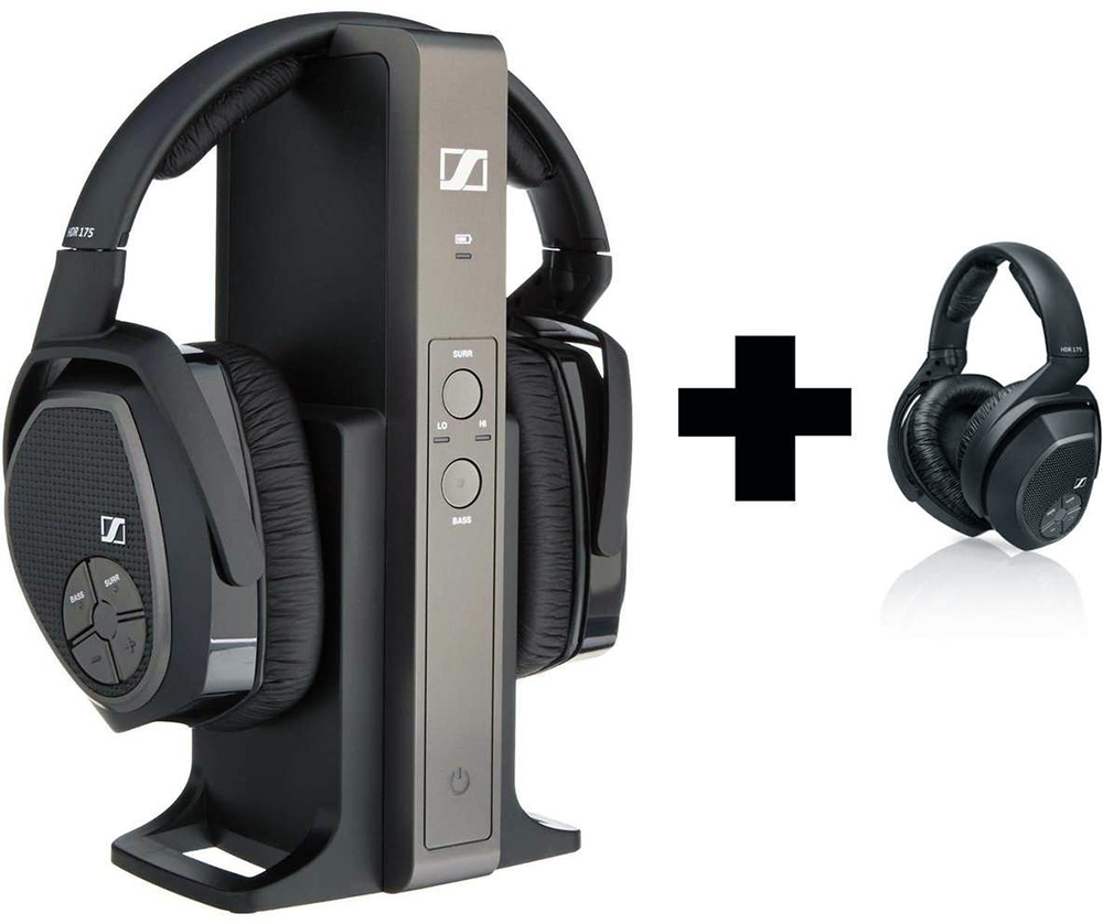 Sennheiser HDR 175 - беспроводные наушники (Black) купить в интернет-магазине icover