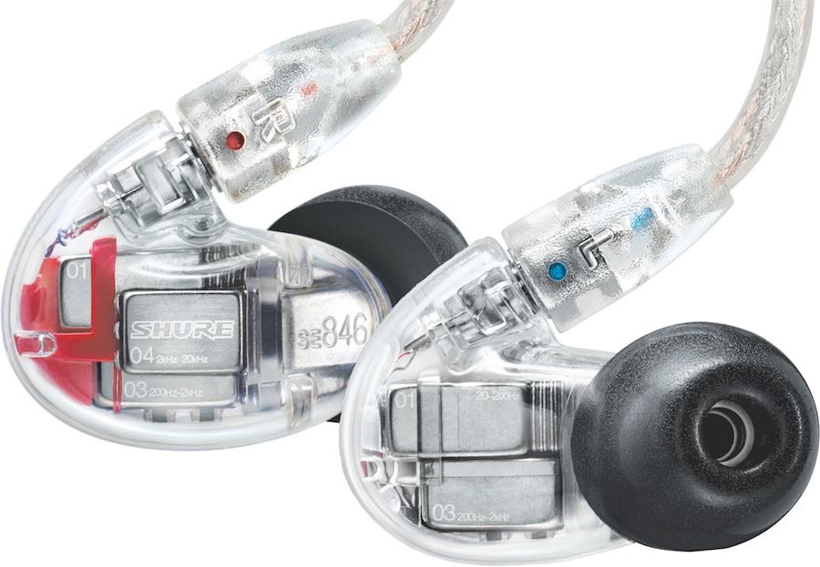 Shure SE846-CL (A047550) - внутриканальные наушники (Clear) купить в интернет-магазине icover