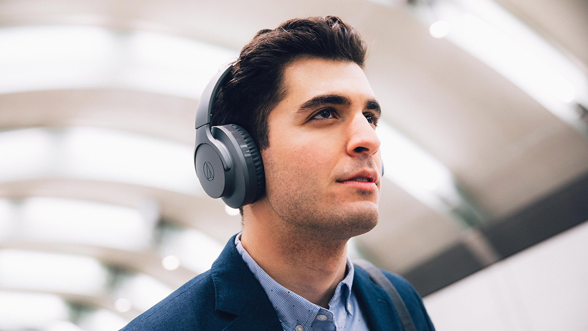 Bluetooth-наушники с микрофоном Audio-Technica ATH-ANC700BT (Black) купить в интернет-магазине icover
