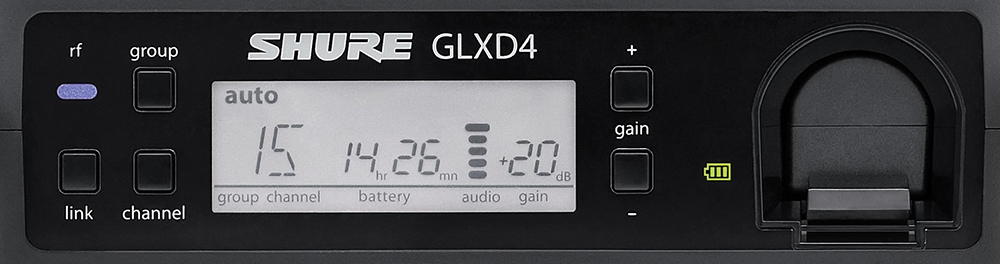 Вокальная радиосистема Shure GLXD24E/SM58 Z2 с ручным передатчиком (Black) купить в интернет-магазине icover