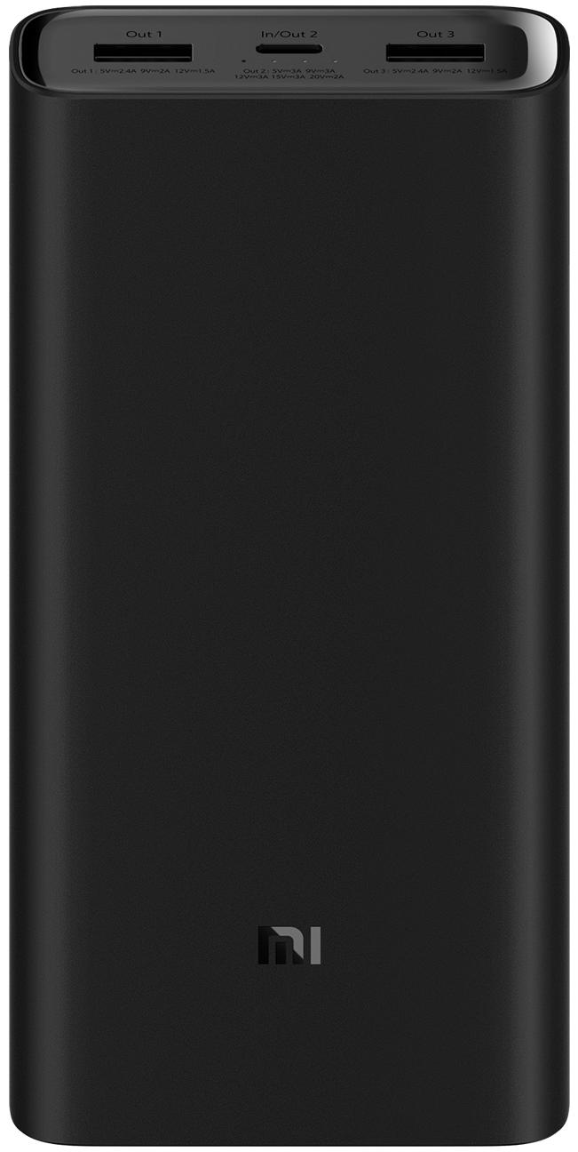 

Внешний аккумулятор Xiaomi Mi Power Bank 3 Pro 20000 mAh (Black)