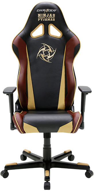 Компьютерное кресло DXRacer Ninjas in Pyjamas OH/RE126/НСС/NIP (Brown) купить в интернет-магазине icover