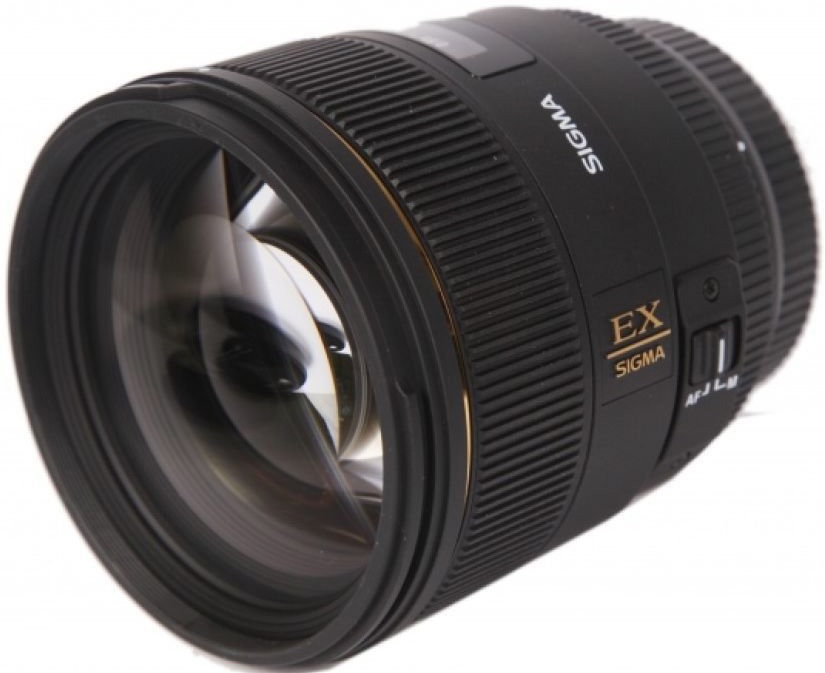 Sigma AF 85mm f/1.4 EX DG HSM (320954) - объектив для фотокамеры Canon (Black) купить в интернет-магазине icover