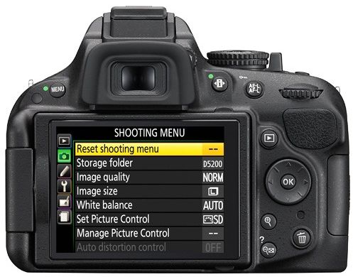 Фотоаппарат Nikon D5200 Kit (D5200 Body Black + 18-55 VR II Black + 55-200 VR II Black) купить в интернет-магазине icover