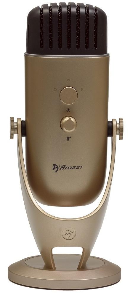 Цифровой микрофон Arozzi Colonna (Gold) купить в интернет-магазине icover