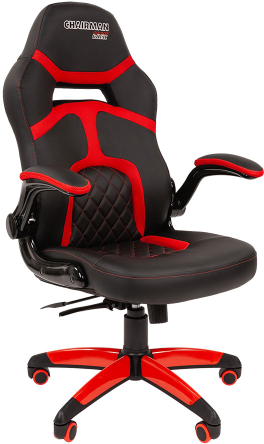 

Игровое кресло Chairman Game 18 00-07051189 (Black/Red)