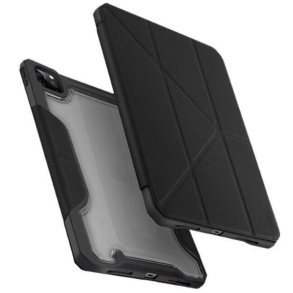 Чехол Uniq Trexa Anti-microbial для iPad Pro 11" 2020/2021 (Black) купить в интернет-магазине icover