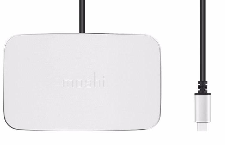 Док-станция Moshi Symbus Compact USB-C Dock (99MO084209) для ноутбука с поддержкой USB-C/Thunderbolt 3 (Silver) купить в интернет-магазине icover