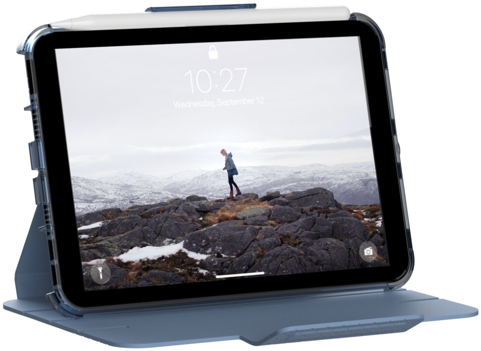 Чехол UAG Lucent (12328N315858) для iPad mini 2021 (Cerulean) купить в интернет-магазине icover