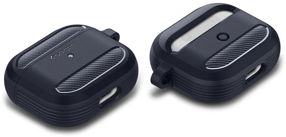 Чехол Spigen Rugged Armor (ASD01980) для AirPods 3 (Gray) купить в интернет-магазине icover
