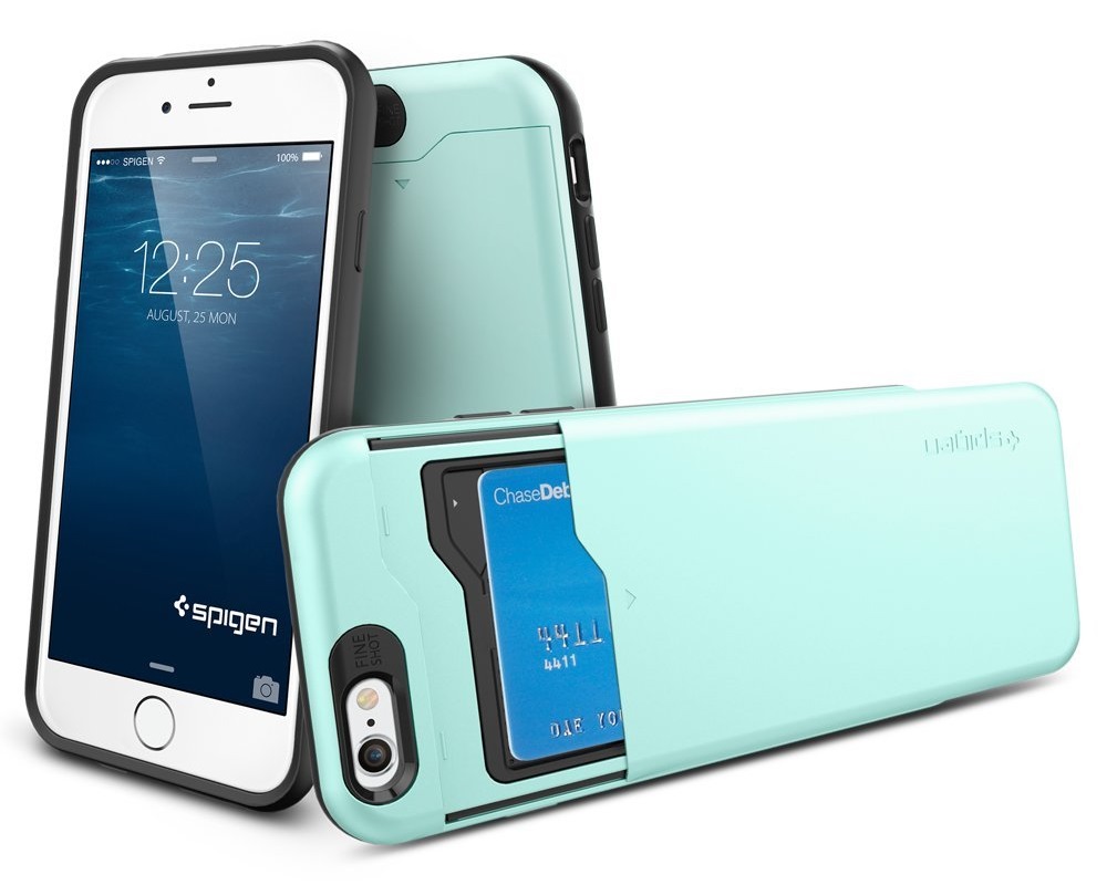 Spigen Slim Armor CS (SGP10966) - чехол для iPhone 6 4.7" (Mint) Spigen Slim Armor CS (SGP10966) - чехол для iPhone 6 4.7" (Mint)