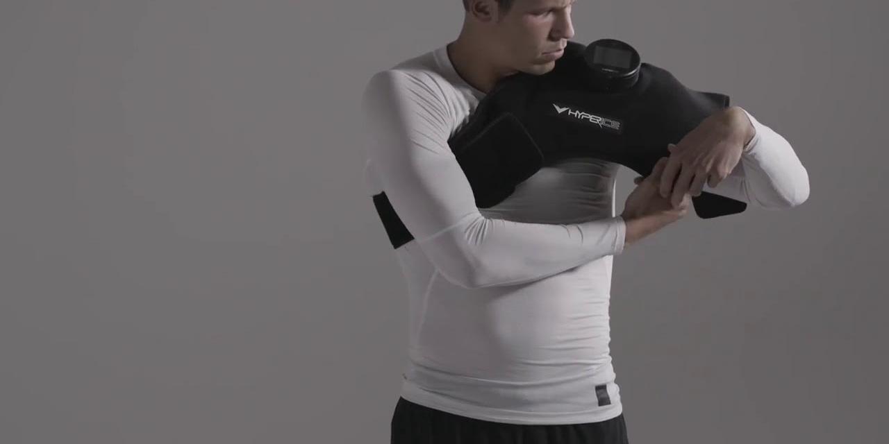 Согревающий ремень для рук Hyperice Venom Shoulder Left (Black) купить в интернет-магазине icover