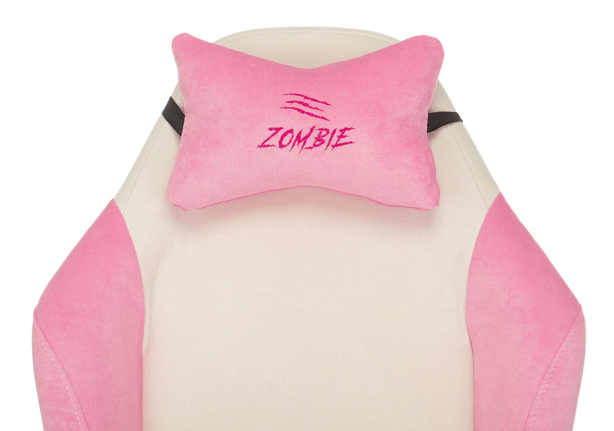 Игровое кресло Бюрократ Zombie EPIC PRO Fabric (White/Pink) купить в интернет-магазине icover