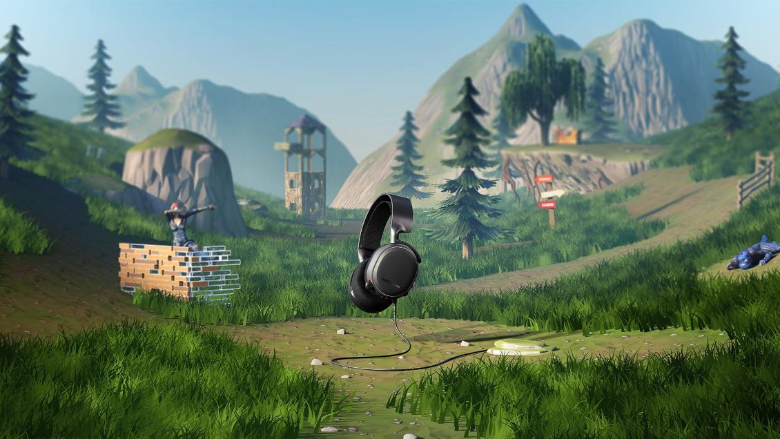 Наушники с микрофоном Steelseries Arctis 3 2019 Edition (Black) купить в интернет-магазине icover