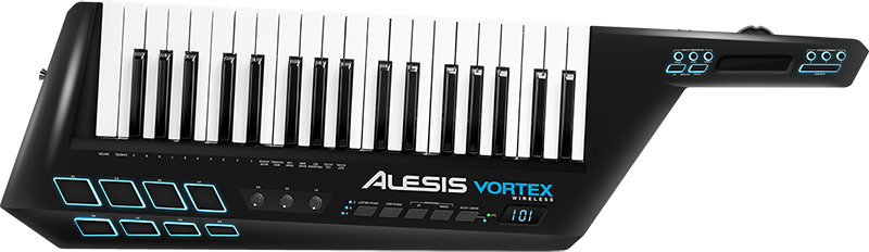 Alesis Vortex Wireless - беспроводная миди-клавиатура (Black) купить в интернет-магазине icover