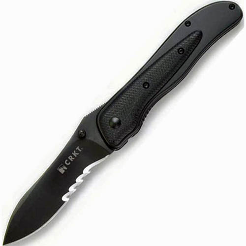 CRKT Notorious Black Combo (CR/1168K) - складной нож (Black) купить в интернет-магазине icover