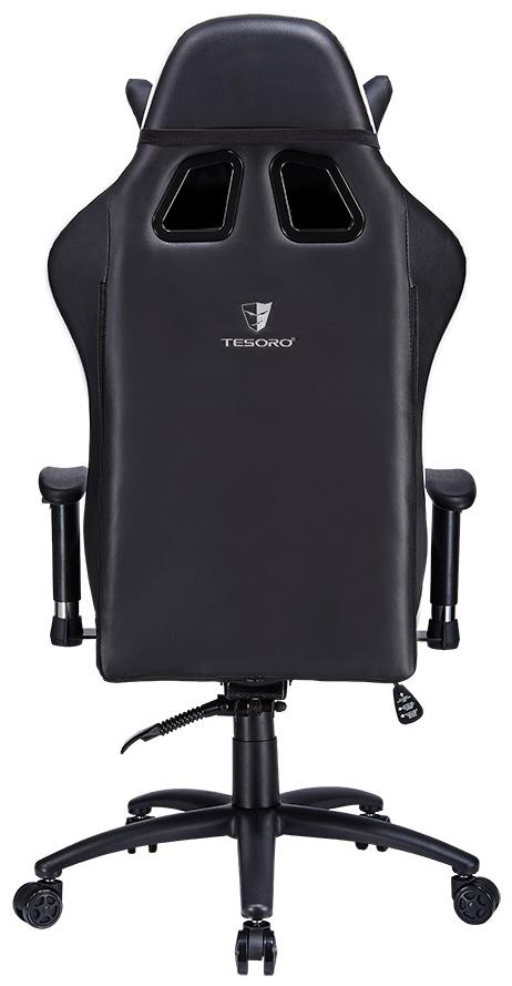 Игровое кресло Tesoro Zone Speed (Black/White) купить в интернет-магазине icover