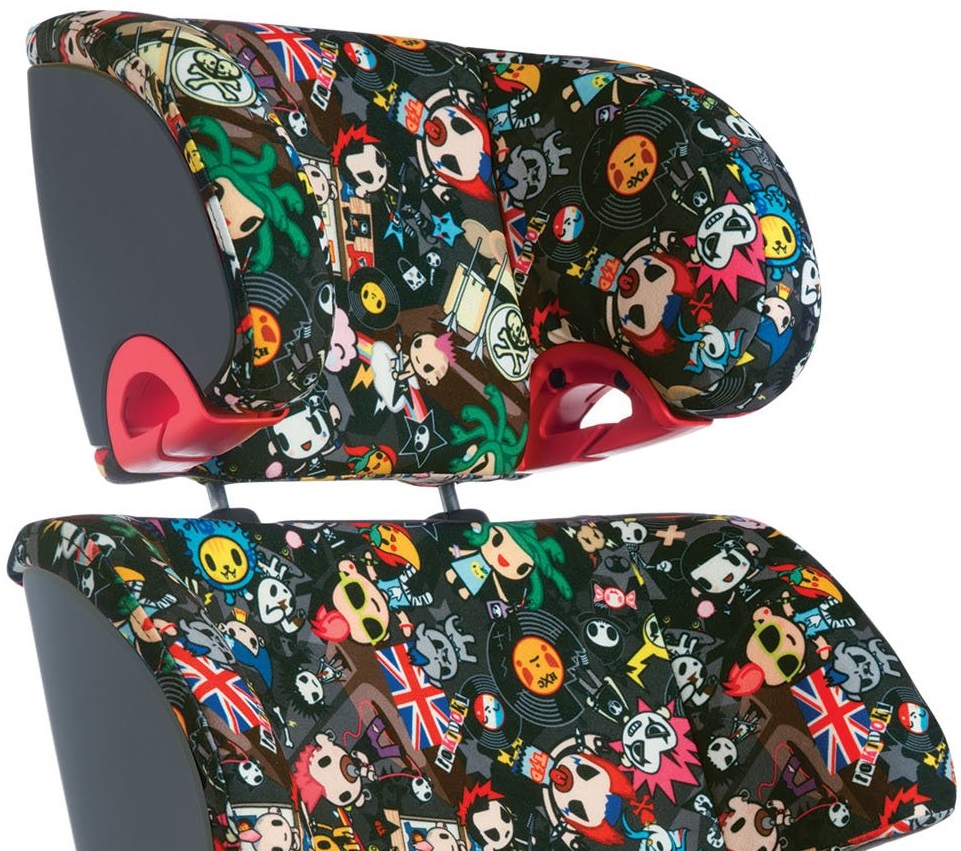 Clek Oobr Special Edition Tokidoki Booster Seat (OB11U2-TDRBB) - детское автокресло (Rebel) купить в интернет-магазине icover