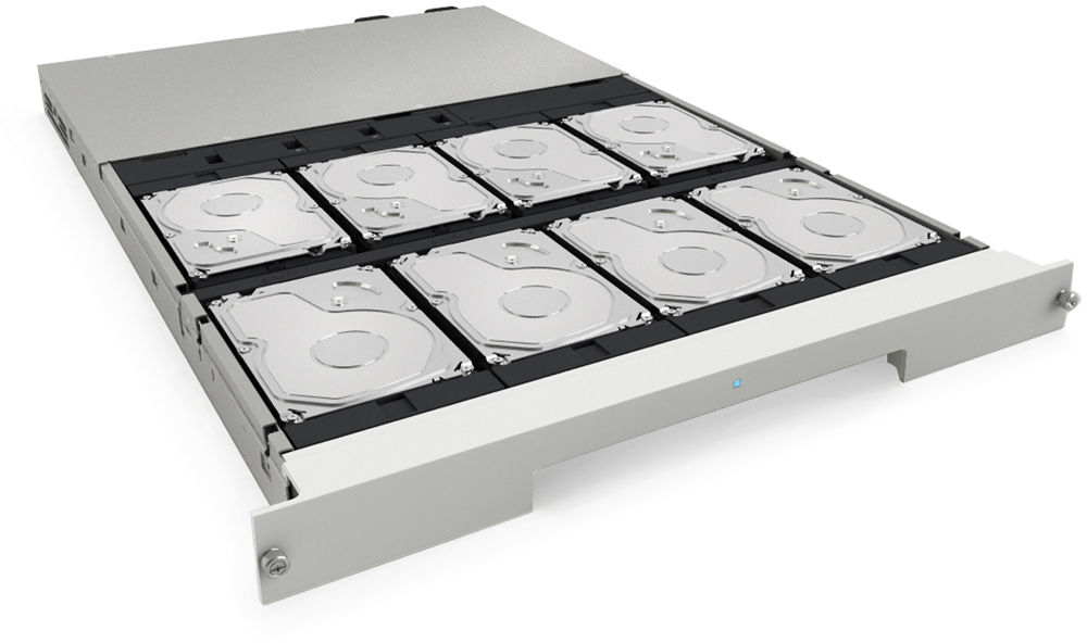 Сетевое хранилище LaCie 8big Rack Thunderbolt 2 64Tb STGM64000400 (Silver) купить в интернет-магазине icover