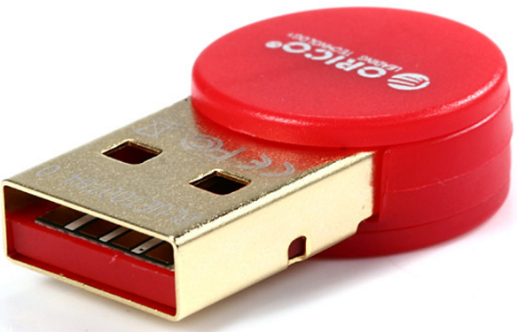 Bluetooth-адаптер Orico BTA-406 (Red) купить в интернет-магазине icover