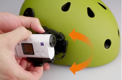 Sony Helmet Side Mount (VCT-HSM1) - крепление на шлем для Sony Action Cam купить в интернет-магазине icover