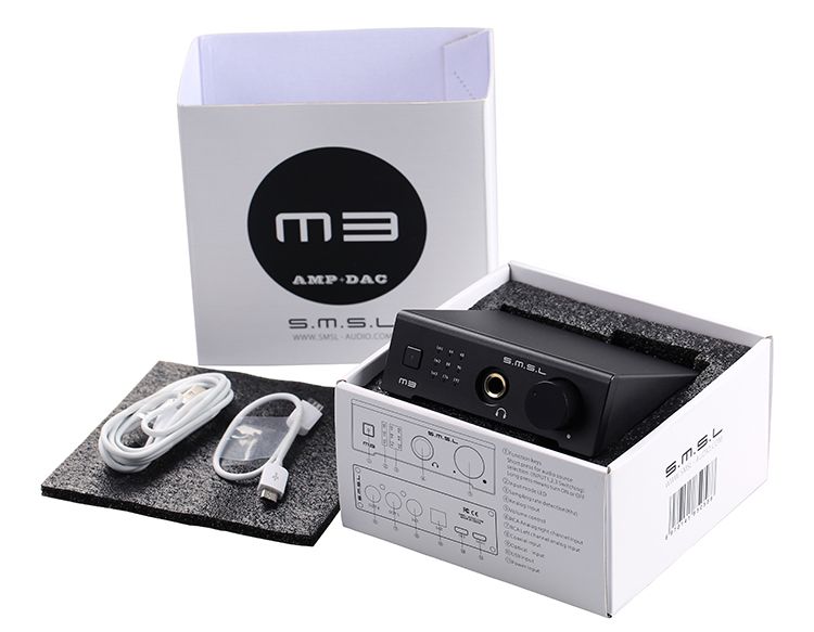 Усилитель для наушников SMSL M3 black купить в интернет-магазине icover