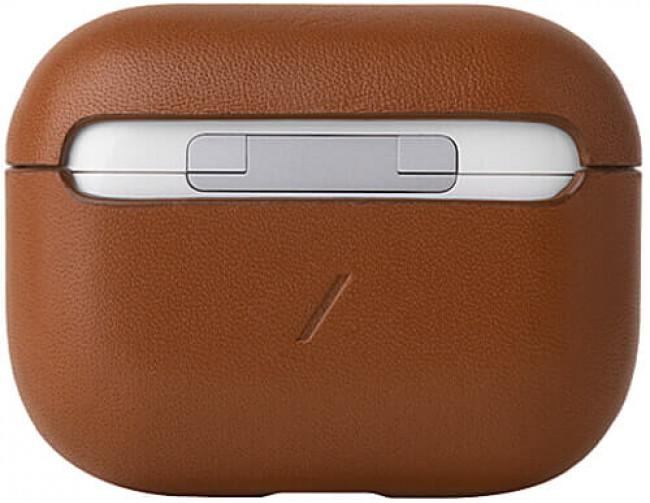 Чехол Native Union Leather Case (APPRO-LTHR-BRN-AP) для AirPods Pro (Tan) купить в интернет-магазине icover