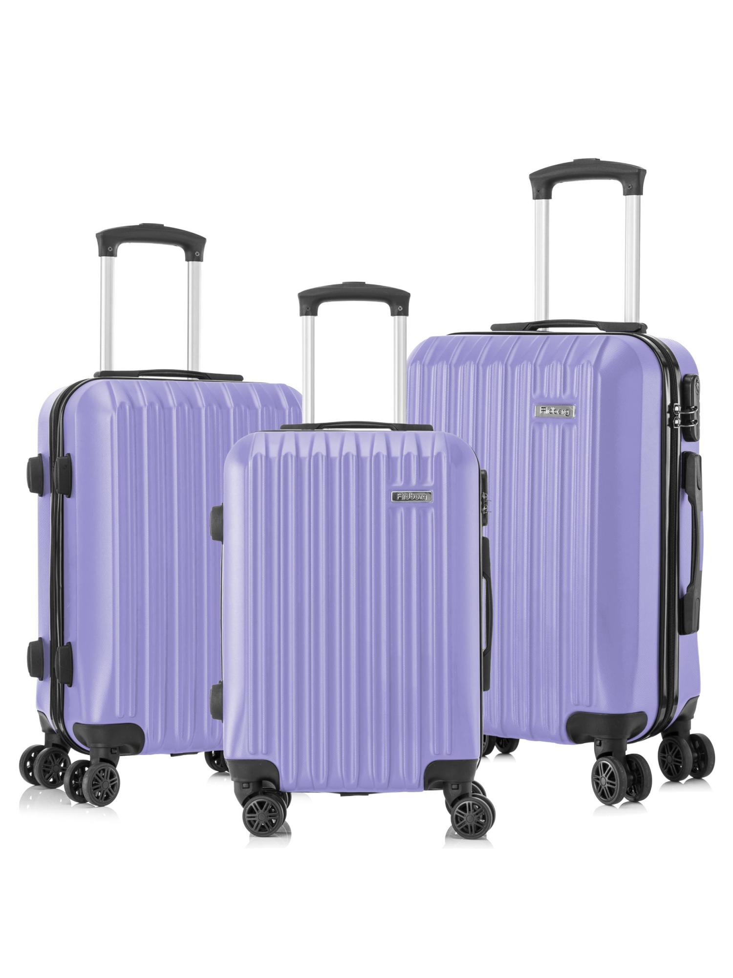 Комплект чемоданов Ridberg Discover L+M+S (Lavender) купить в интернет-магазине icover