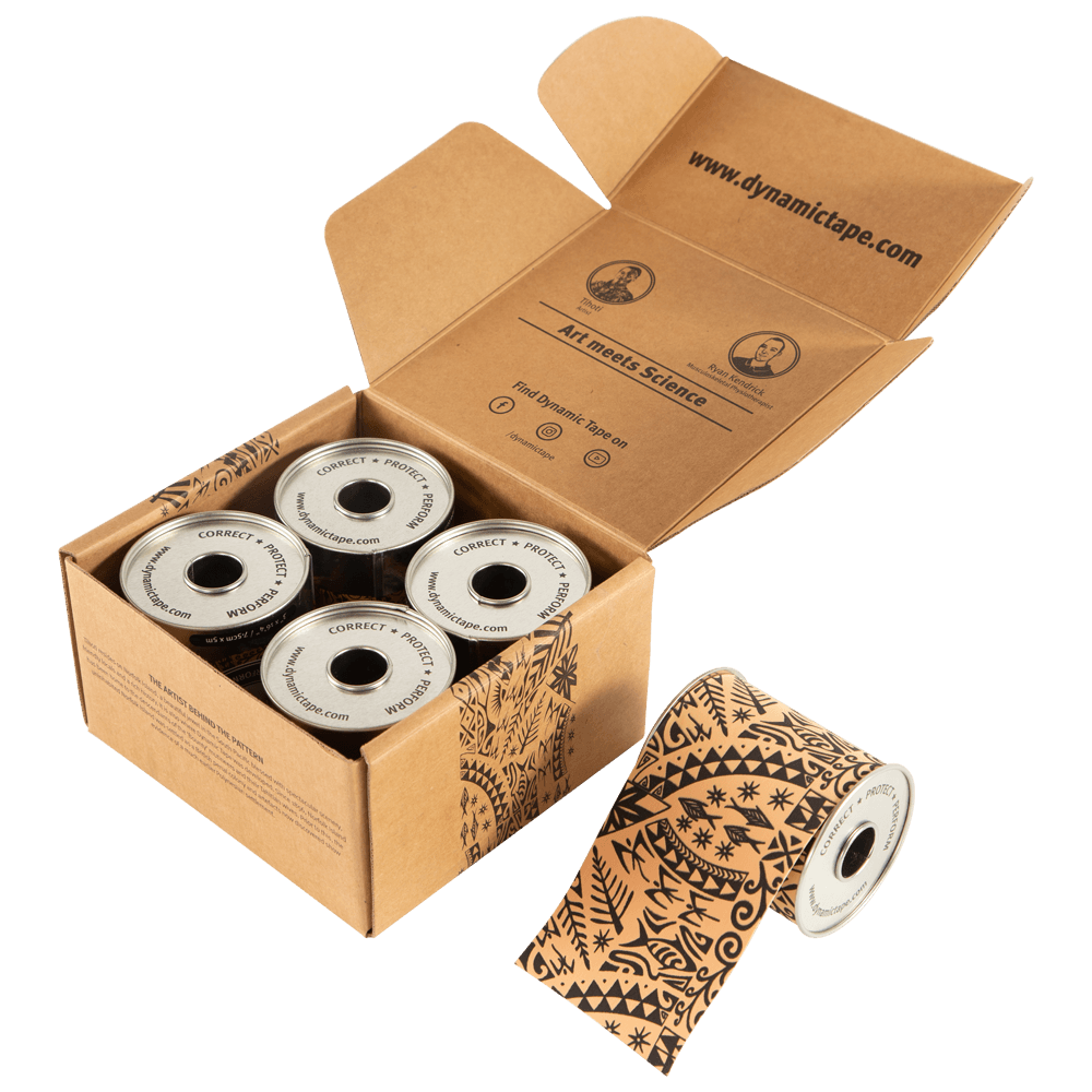 

Динамический тейп Dynamic Tape DT75TT-4D 7.5cm/5m (Beige/Black)