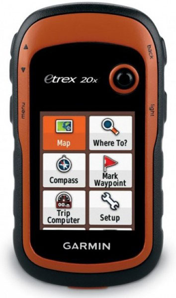 Портативный навигатор Garmin eTrex 20x GPS-Glonass Russia 010-01508-01 (Orange) купить в интернет-магазине icover