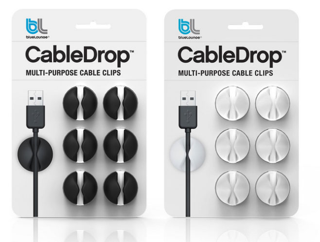 Держатели для проводов Bluelounge CableDrop BLUCD-BL (Black) купить в интернет-магазине icover