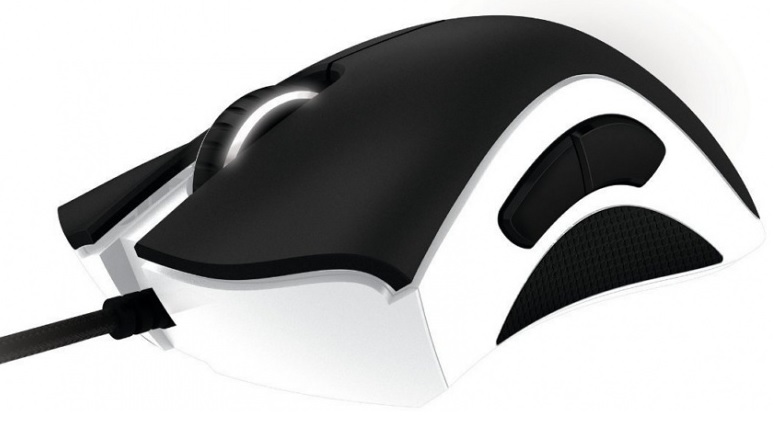 Razer DeathAdder 2013 CLG (RZ01-00840300-R3M1) - проводная  мышь (Black/White) купить в интернет-магазине icover