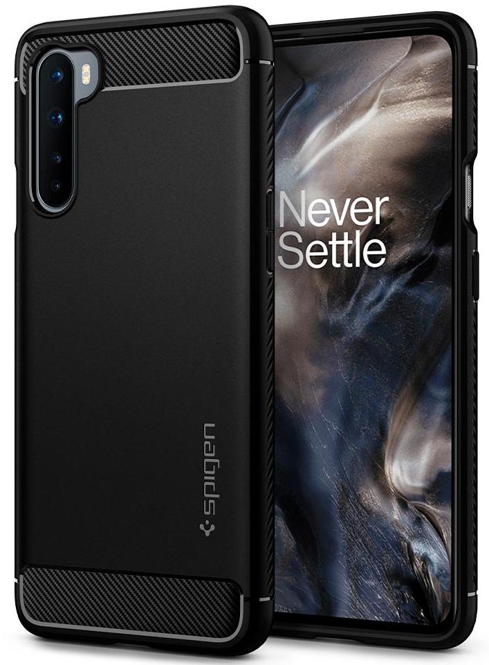

Чехол Spigen Rugged Armor (ACS00990) для OnePlus Nord (Black)