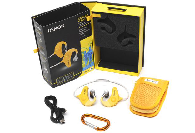 Denon AH-W150 - внутриканальные наушники c микрофоном (Yellow) купить в интернет-магазине icover