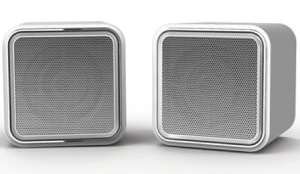 iLuv Sound Cubes (isp160) - акустическая система (Silver) купить в интернет-магазине icover