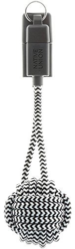 Кабель для iPod, iPhone, iPad Native Union KEY USB-Lightning Cable (Zebra) купить в интернет-магазине icover