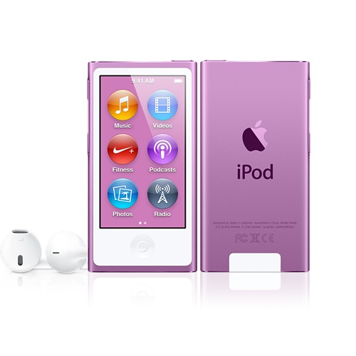 Apple iPod nano 7G 16Gb (MD479RU/A) Purple купить в интернет-магазине icover