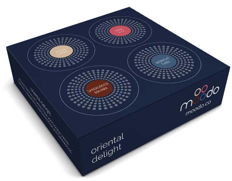 

Комплект картриджей Moodo Oriental Delight Восточная нега