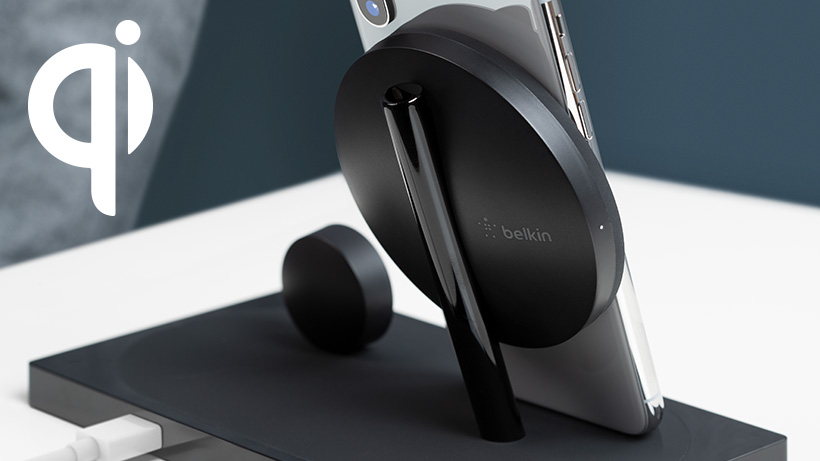 Беспроводная док-станция Belkin BoostUp для iPhone/Apple Watch (Black) купить в интернет-магазине icover