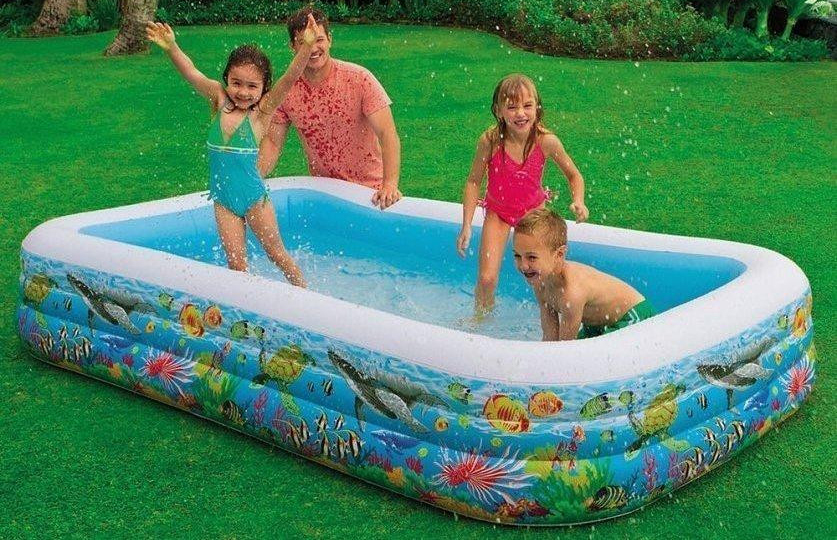 Детский надувной бассейн Intex Tropical Reef (58485) купить в интернет-магазине icover