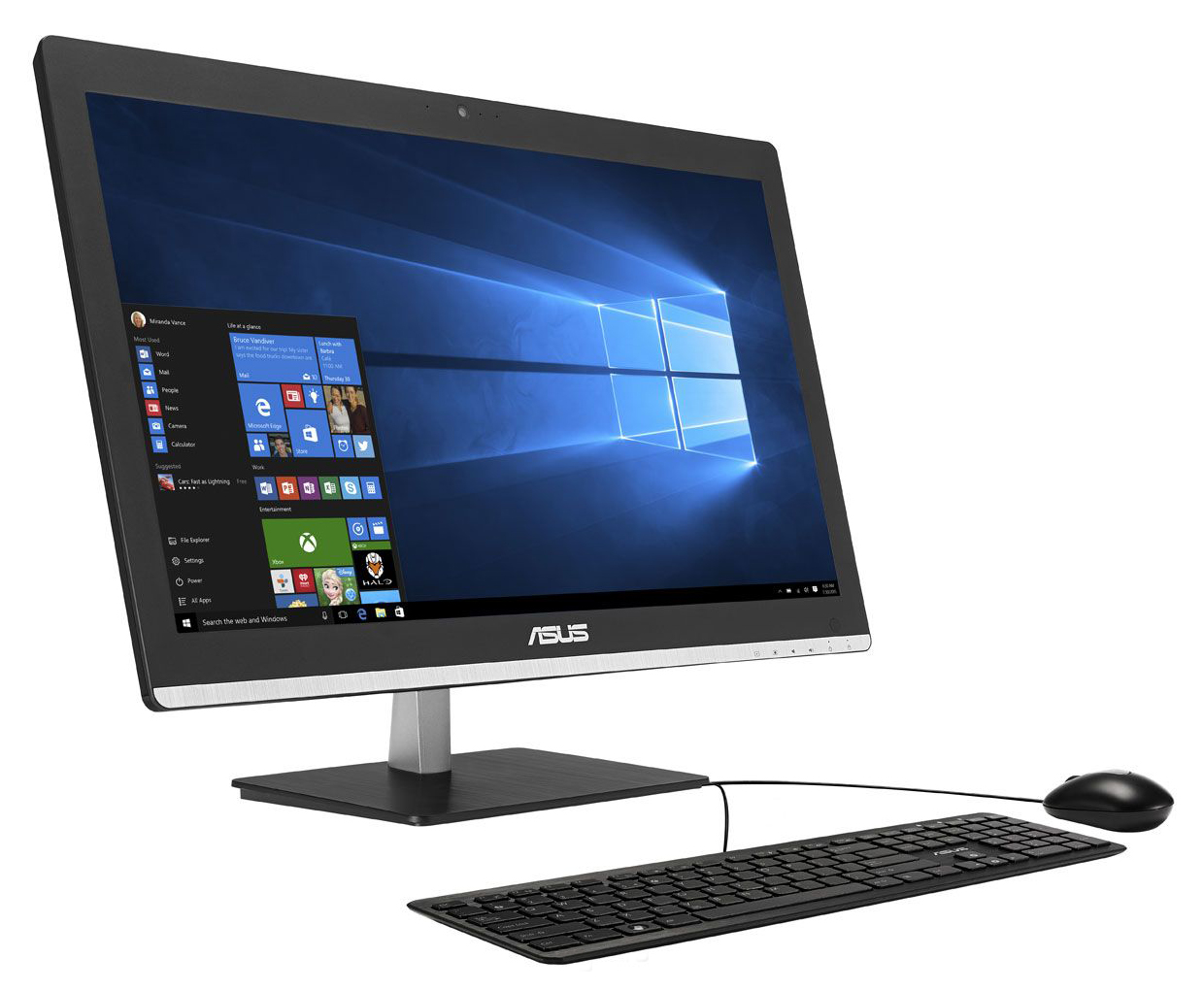 Моноблок Asus Vivo AiO V220IBUK-BC080X 21.5'', Intel Celeron N3050 1.6GHz, 4Gb, 500Gb HDD (90PT01F1-M01680) купить в интернет-магазине icover