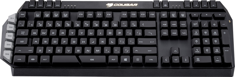 Cougar 500K - игровая клавиатура (Black) купить в интернет-магазине icover