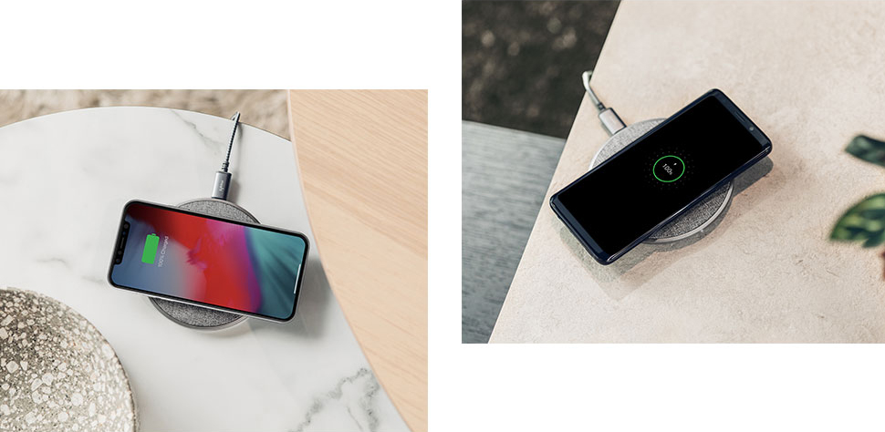 Беспроводное зарядное устройство Moshi Otto Q 99MO022211 (Grey) купить в интернет-магазине icover