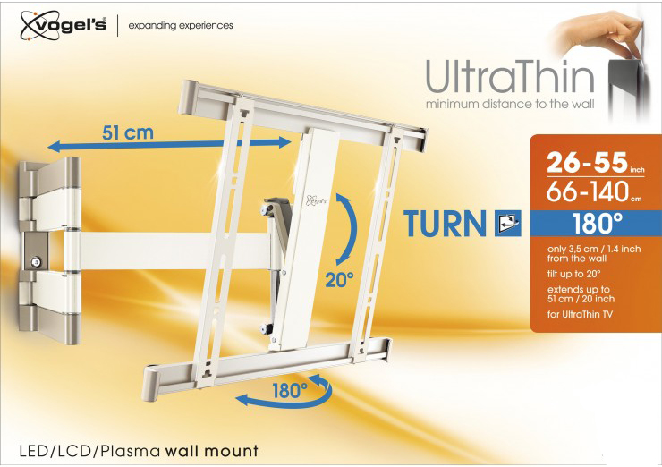 Vogel's TV UltraThin Wall Mount (THIN 245W) Vogel's TV UltraThin Wall Mount (THIN 245W)