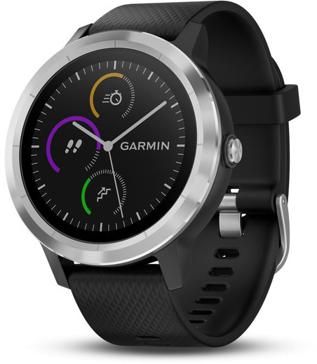 Умные часы Garmin Vivoactive 3 010-01769-02 (Black/Steel) купить в интернет-магазине icover