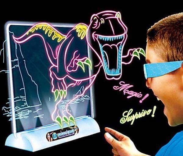Планшет для рисования Magic Drawing Board 3D Динозавры (MB3DD) купить в интернет-магазине icover