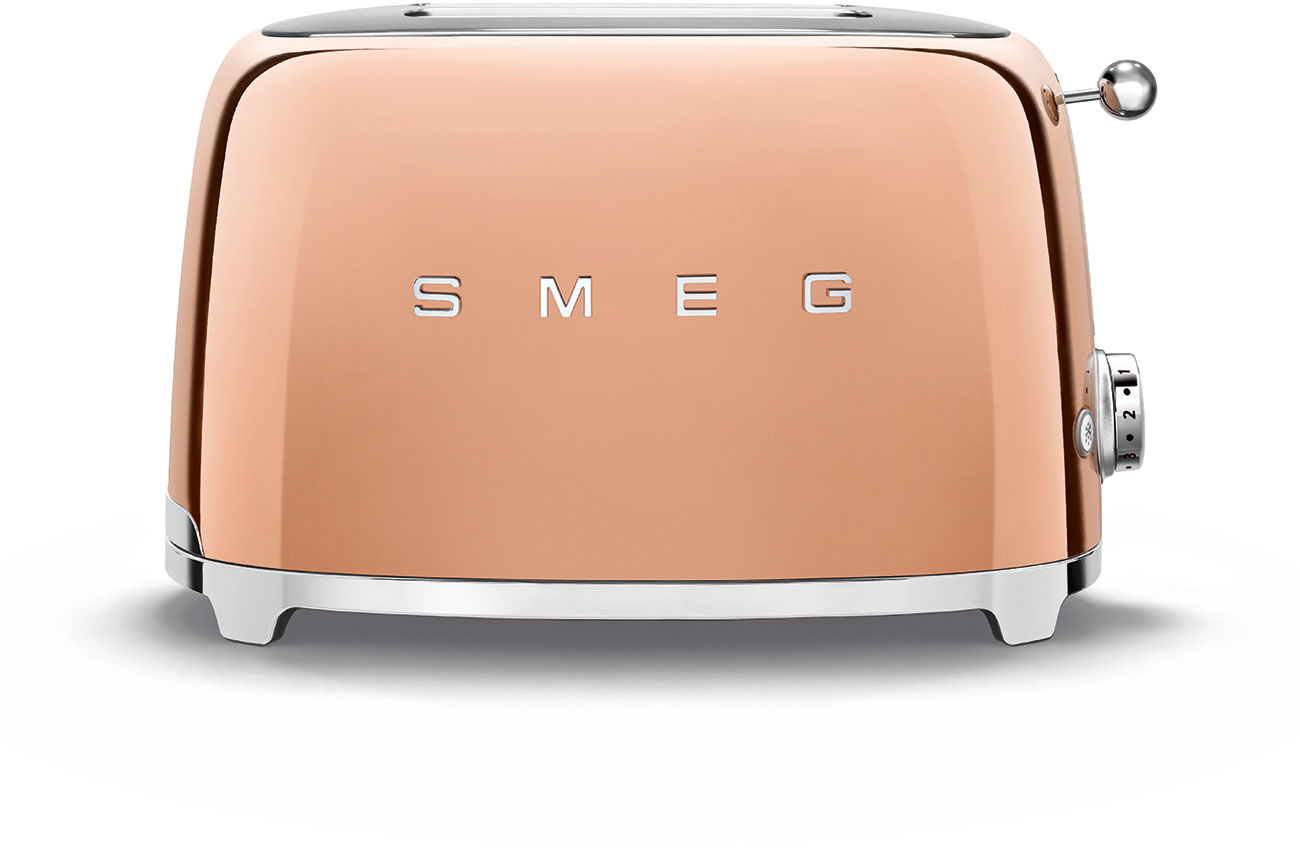 

Тостер Smeg (TSF01RGEU) на 2 ломтика (Rose Gold)