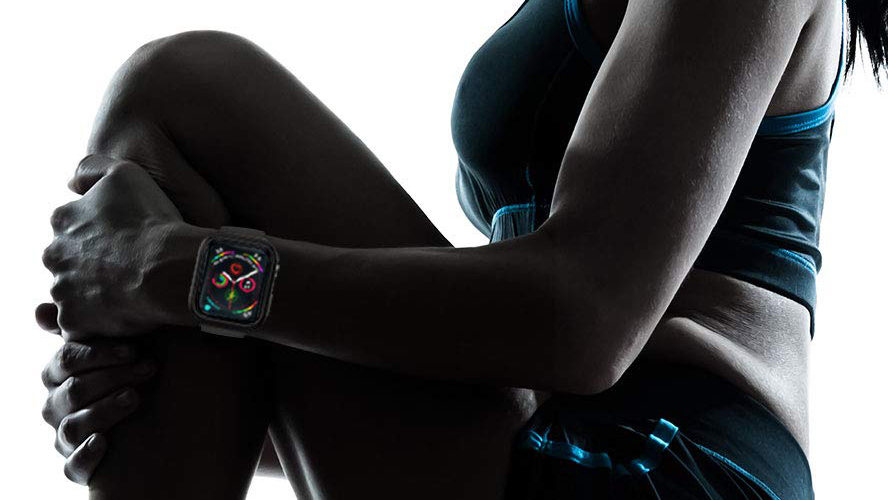 Чехол Spigen Thin Fit (061CS24484) для Apple Watch Series 4 40 mm (Black) купить в интернет-магазине icover