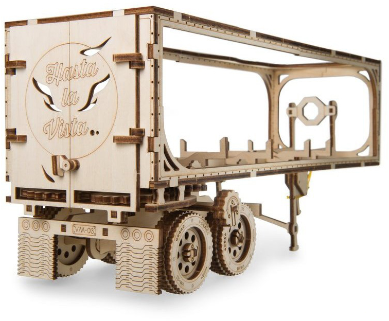 3D-пазл UGears Полуприцеп для модели Тягач VM-03 (70057) купить в интернет-магазине icover