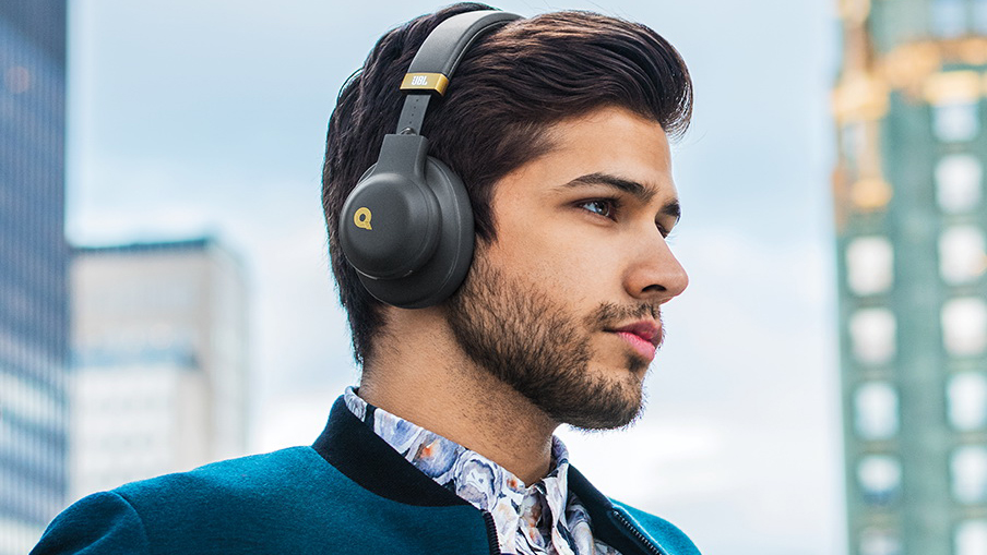 Bluetooth-наушники с микрофоном JBL E55BT Quincy Edition (Black) купить в интернет-магазине icover